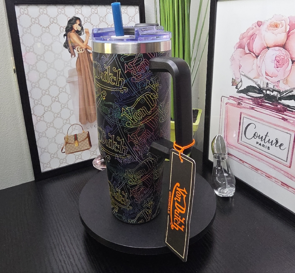 Von Dutch Black Logo Tumbler - Picture 3 of 4